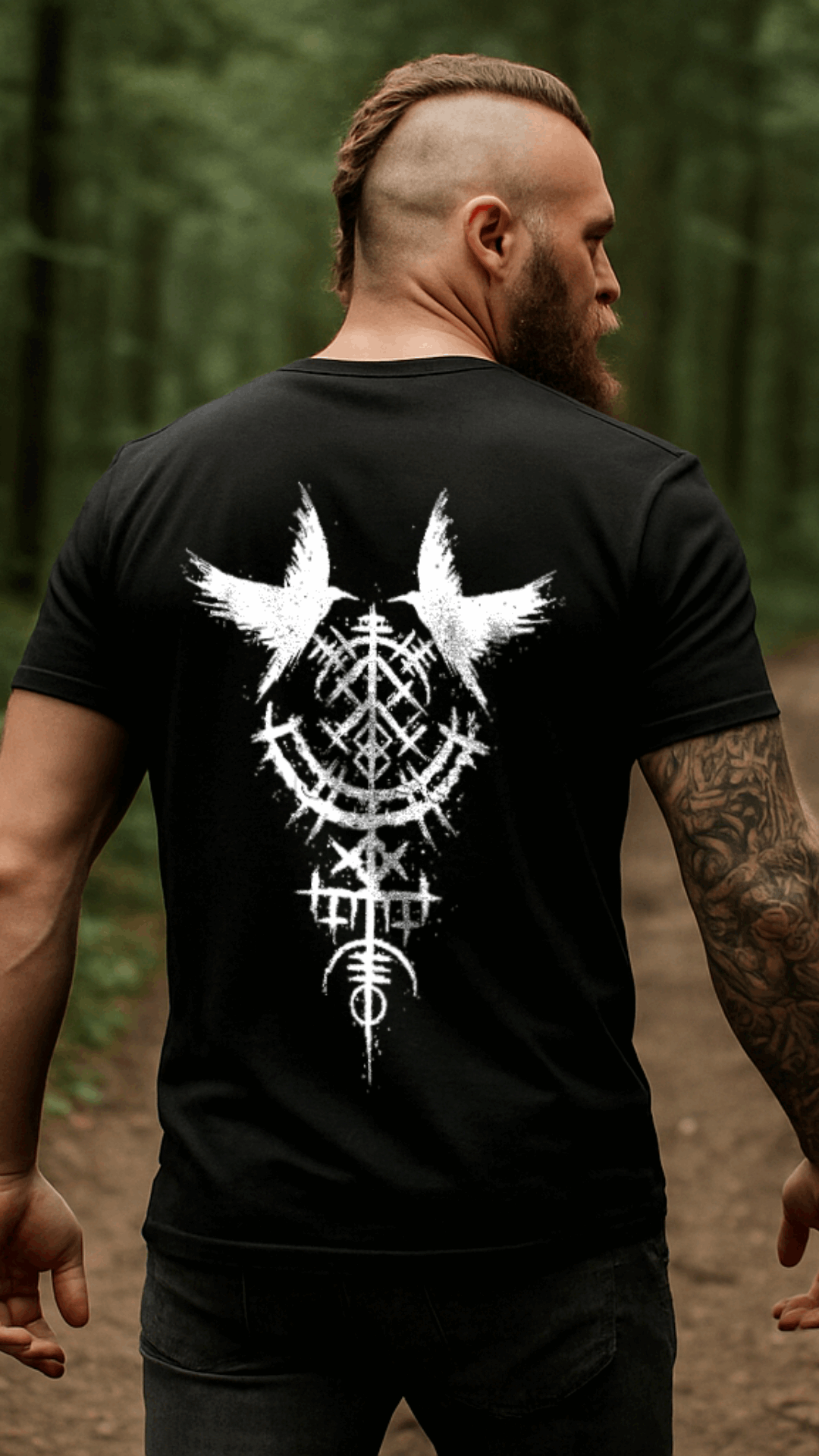 Mystische Kräfte - Wikinger T-Shirt Männer Premium