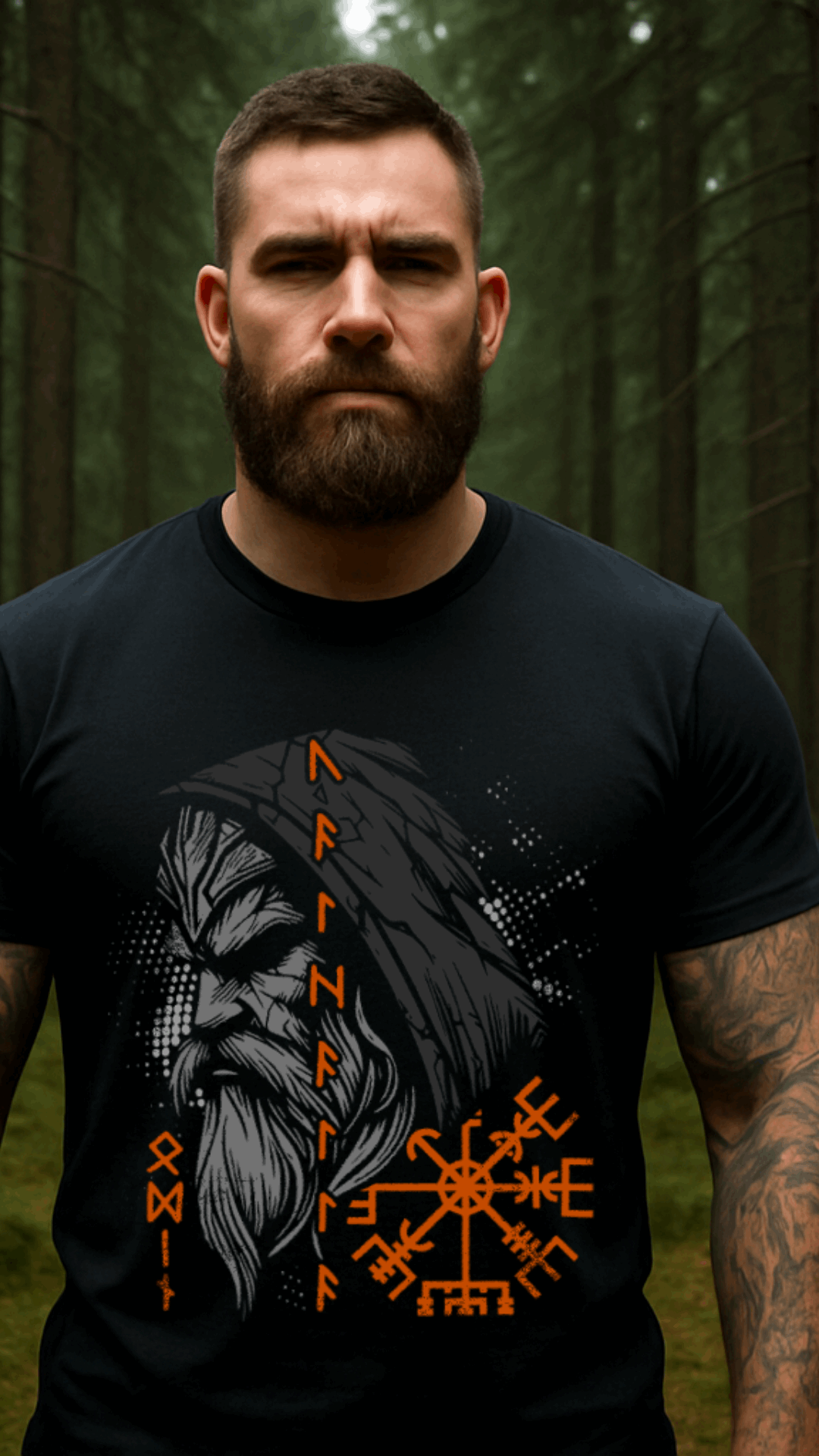 Odin Valhalla - Allvater Wikinger Premium Shirt