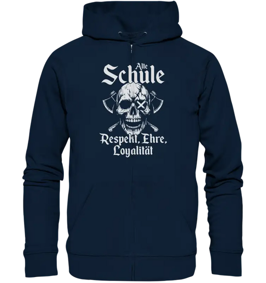 Alte schule - Zipper - Navy / S - Jacken/ Zipper