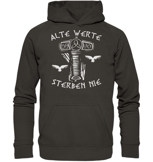 Alte Werte - Unisex Hoodie - Storm Grey (Solid) / XS - Hoodies