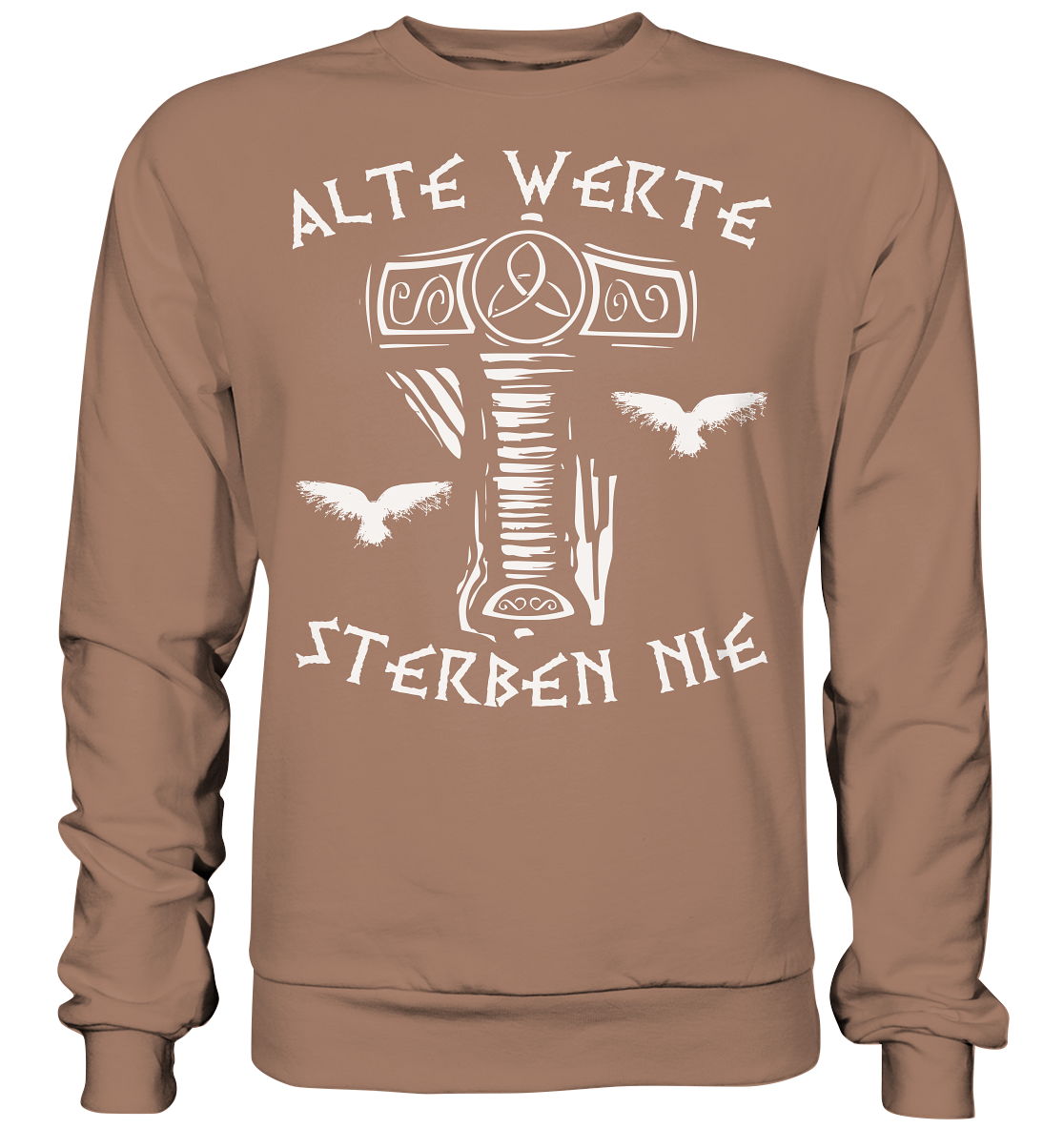 Alte Werte - Unisex Sweatshirt - Caramel Latte / XS - Sweatshirts