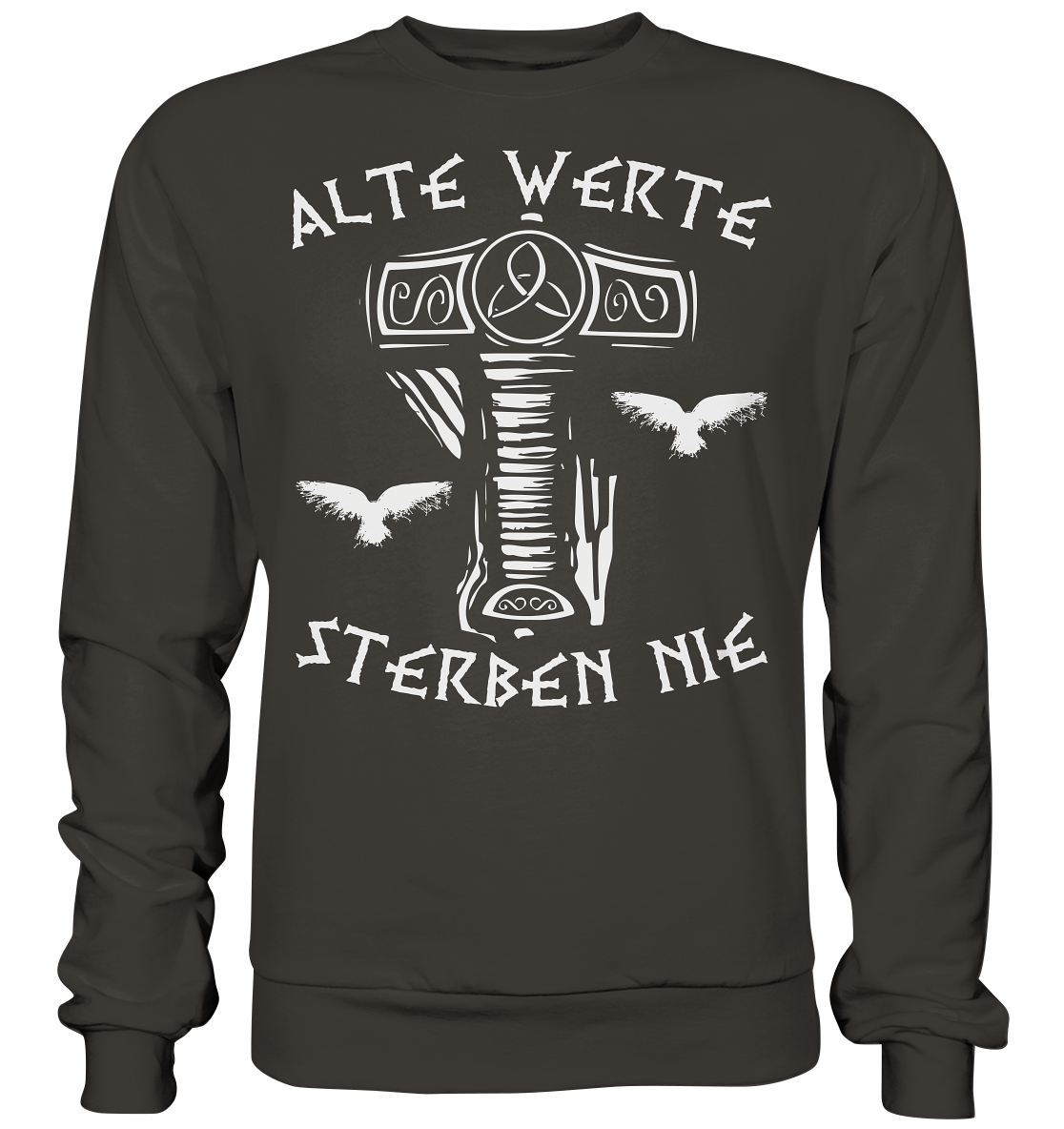 Alte Werte - Unisex Sweatshirt - Storm Grey (Solid) / XS - Sweatshirts