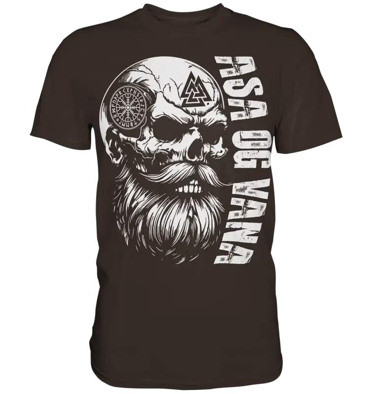 Asa Og Vana - Premium Shirt - Donnerwolf