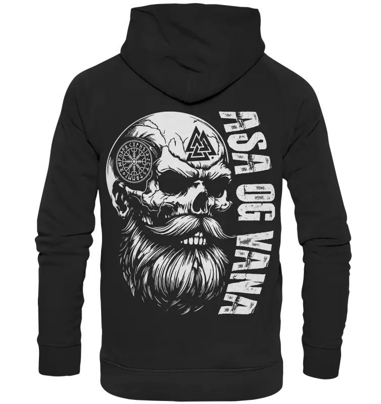 Asa Og Vana - Unisex Hoodie (Backprint) - Donnerwolf