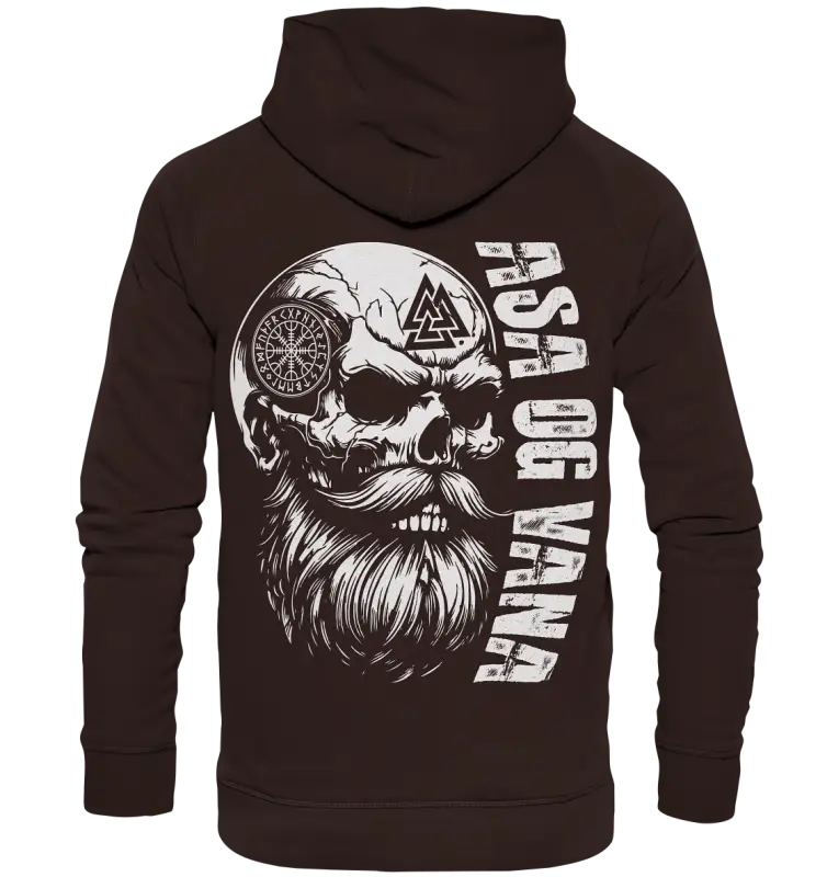 Asa Og Vana - Unisex Hoodie (Backprint) - Donnerwolf