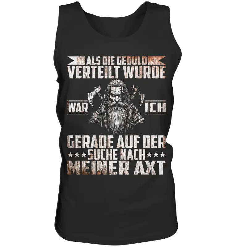 Auf der suche nach meiner Axt - Herren Tank Top - Black / S - Tank-Tops