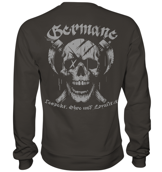 Germane - Basic Sweatshirt Backprint
