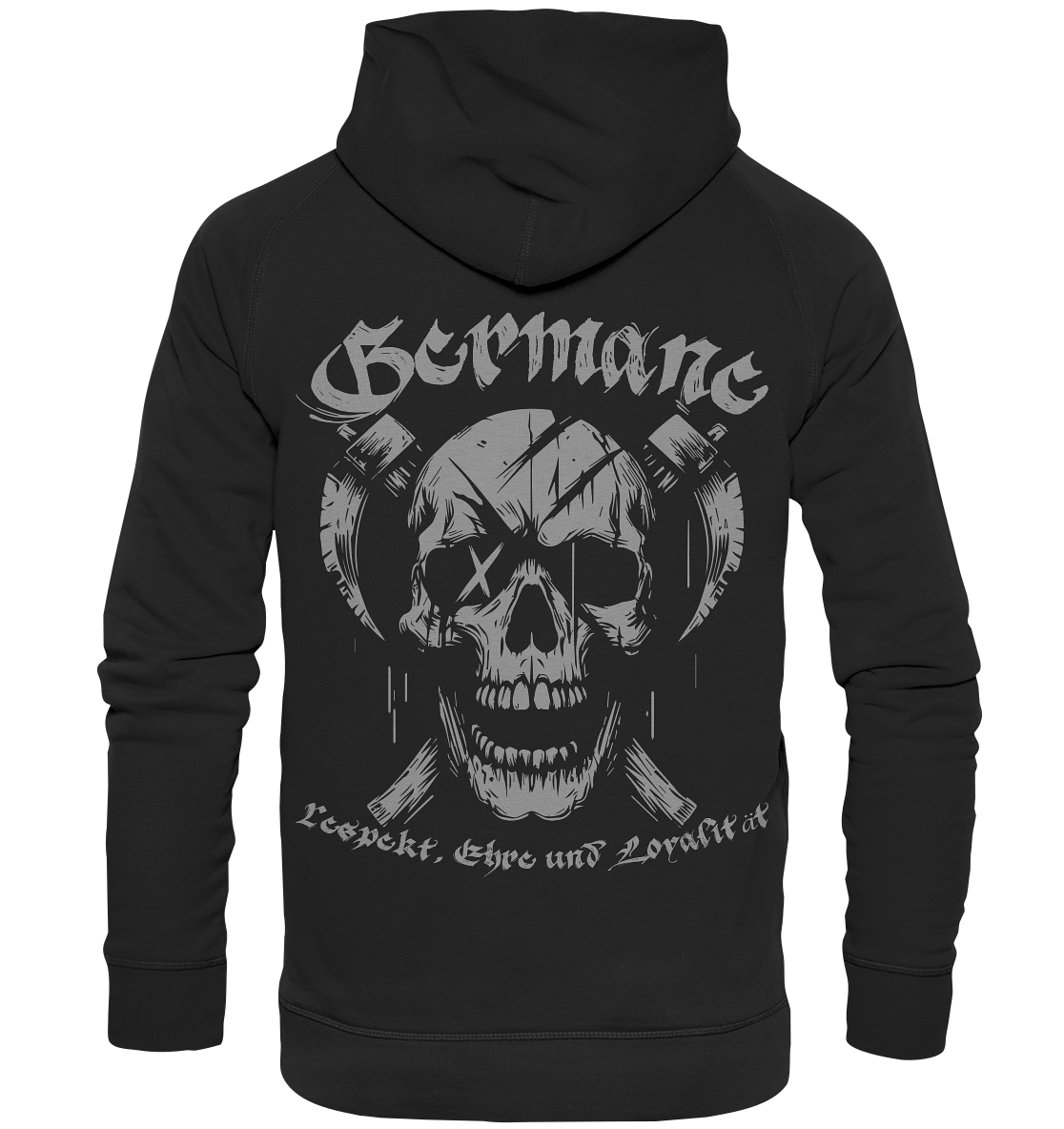 Germane - Basic Unisex Hoodie Backprint