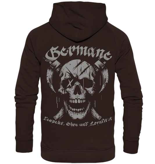 Germane - Basic Unisex Hoodie Backprint