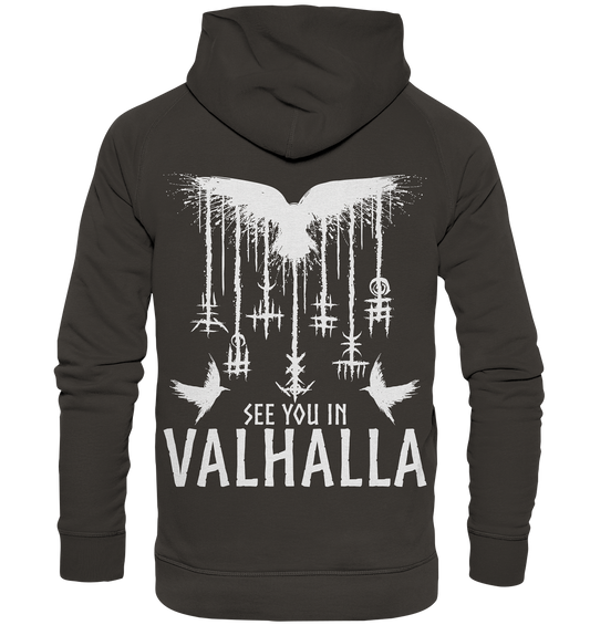 See you in Valhalla Raben - Basic Unisex Hoodie
