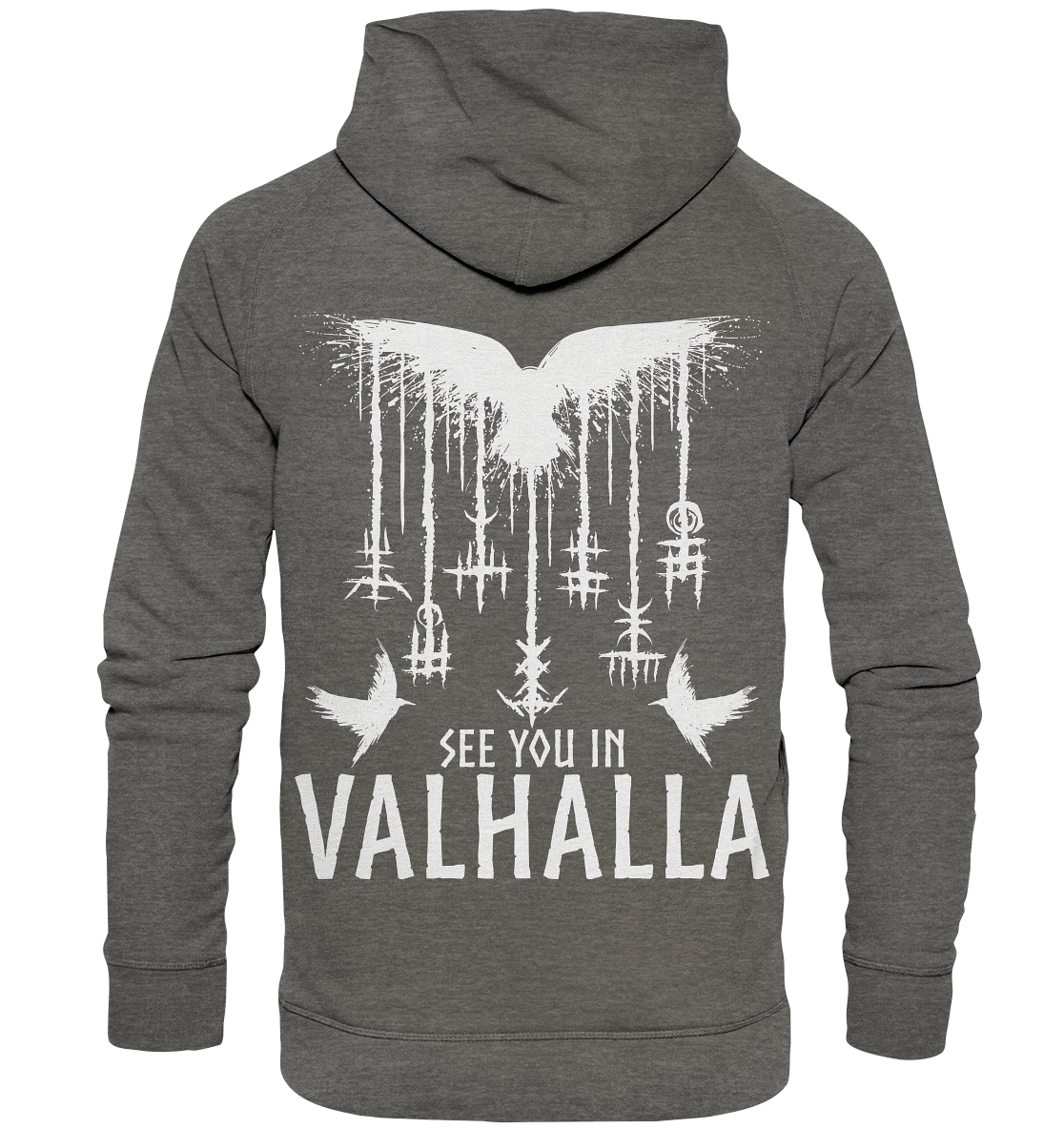 See you in Valhalla Raben - Basic Unisex Hoodie