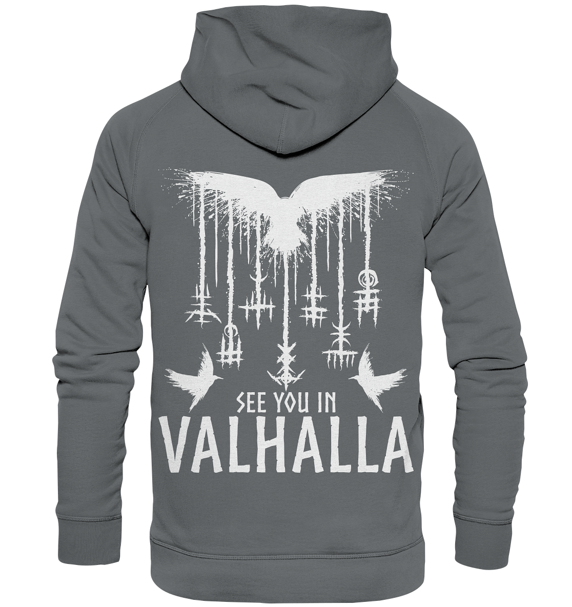 See you in Valhalla Raben - Basic Unisex Hoodie