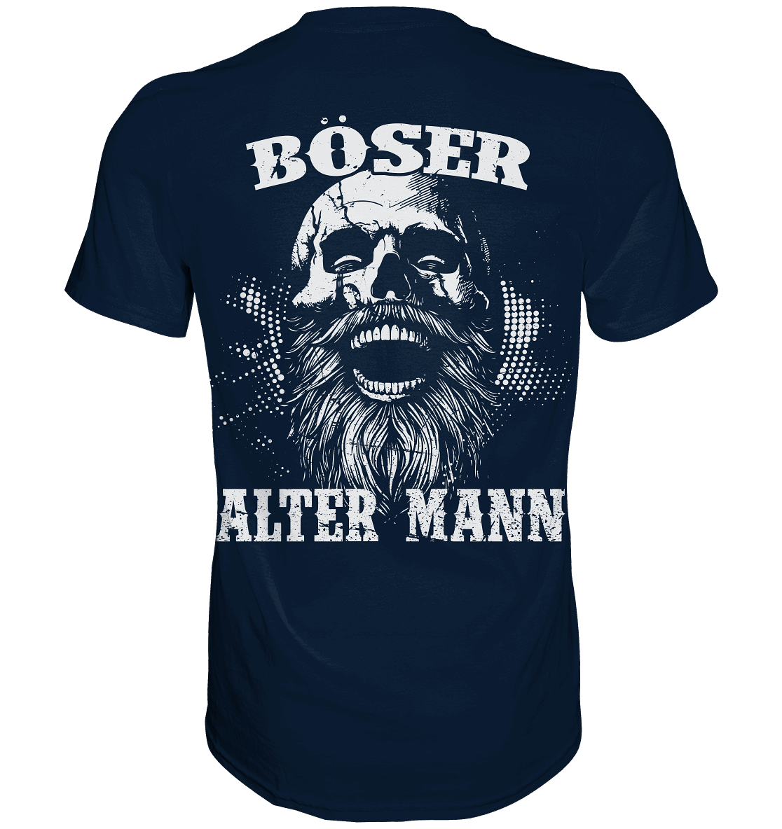 Böser alter Mann - Wikinger T-Shirt Männer Rentner Premium