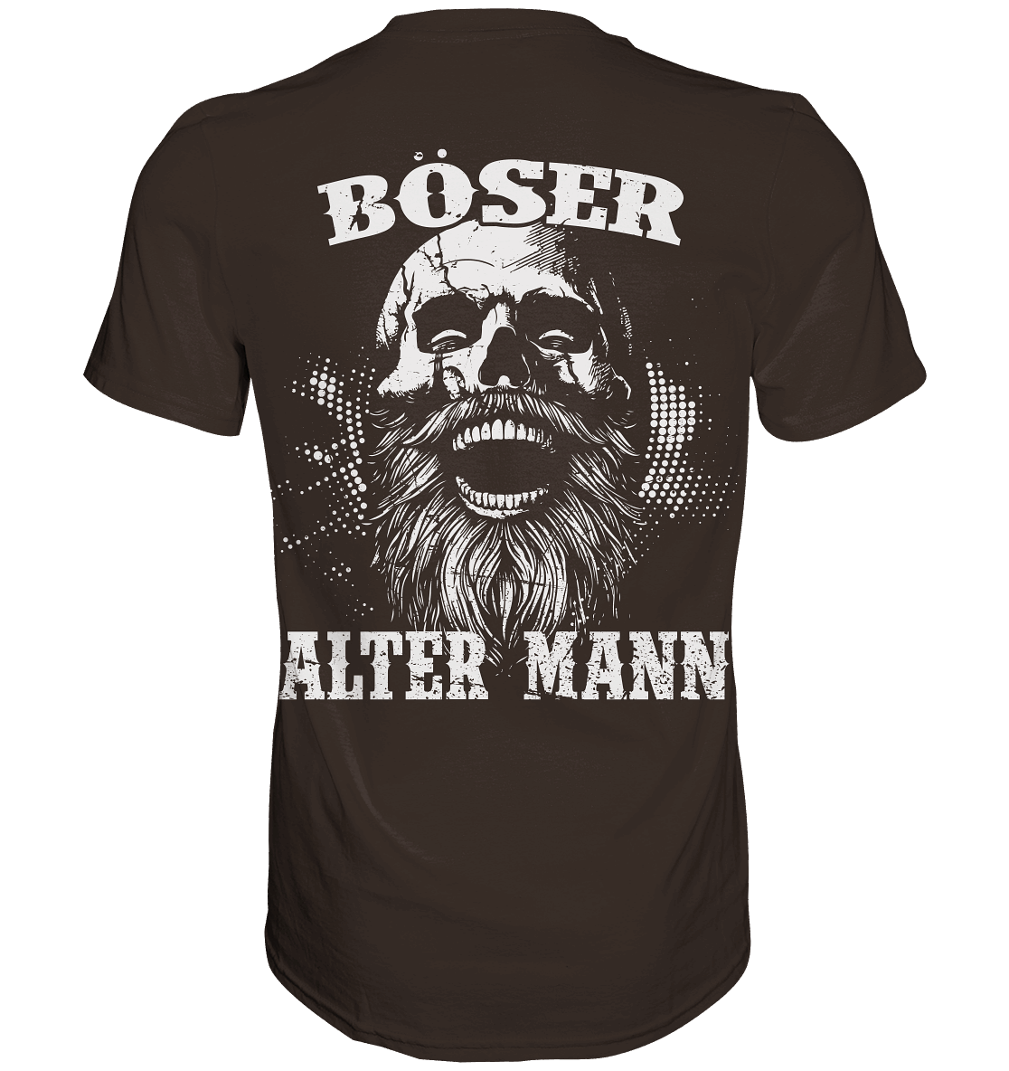 Böser alter Mann - Wikinger T-Shirt Männer Rentner Premium