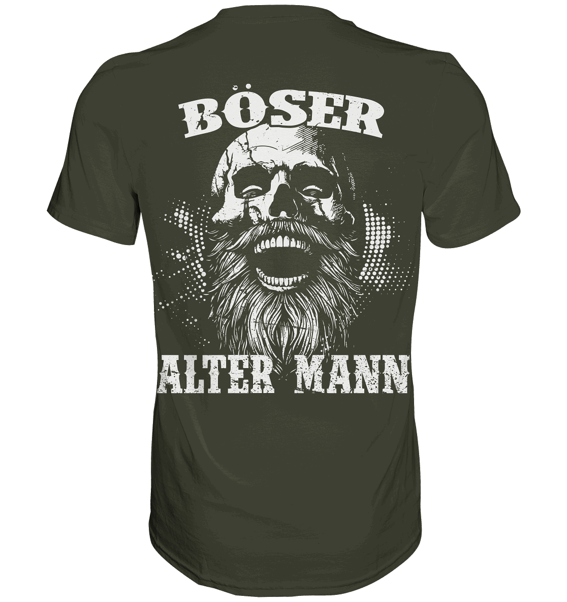 Böser alter Mann - Wikinger T-Shirt Männer Rentner Premium