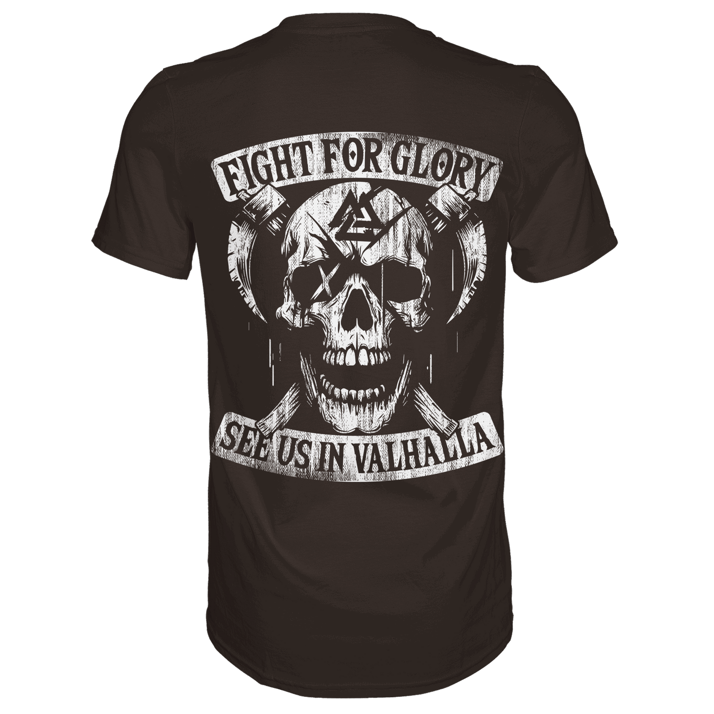 See You in Valhalla - Fight for Glory - Wikinger T-Shirt Männer Premium