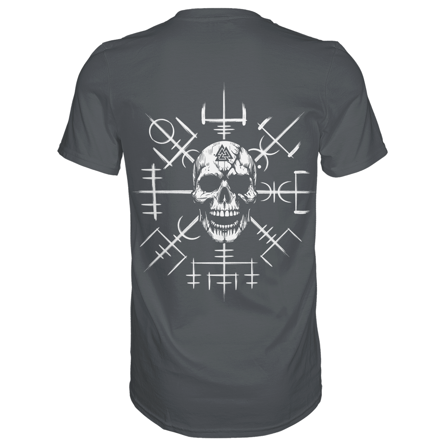 Viking Compass Skull - Mystisches Totenkopf Premium Shirt
