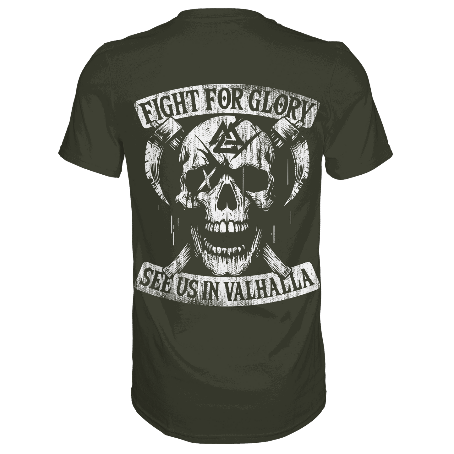 See You in Valhalla - Fight for Glory - Wikinger T-Shirt Männer Premium