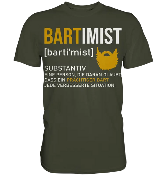 Bartimist - Herren Shirt - Urban Khaki / XS - Unisex-Shirts