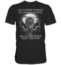Bis ein Wolf kommt - Premium Shirt - Donnerwolf