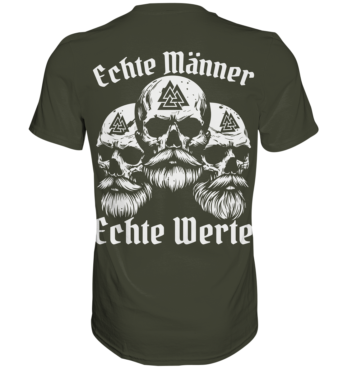 Echte Männer Echte Werte - Herren Shirt - Unisex-Shirts