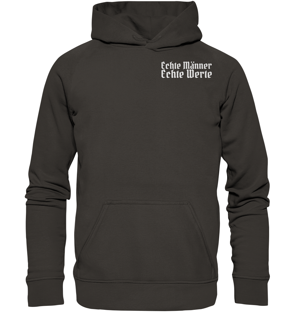 Echte Männer Echte Werte - Unisex Hoodie - Storm Grey (Solid) / XS - Hoodies