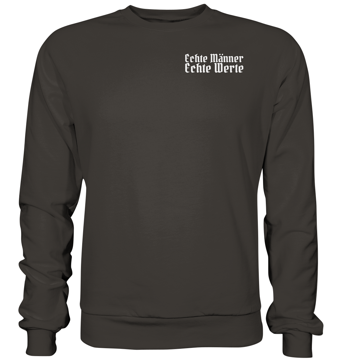 Echte Männer Echte Werte - Unisex Sweatshirt - Storm Grey (Solid) / XS - Sweatshirts