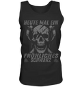 Ein Fröhliches Schwarz - Tank-Top - Black / S - Tank-Tops