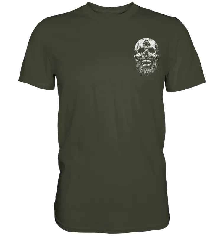 ein Held stirbt für Valhalla - Premium Shirt - Donnerwolf