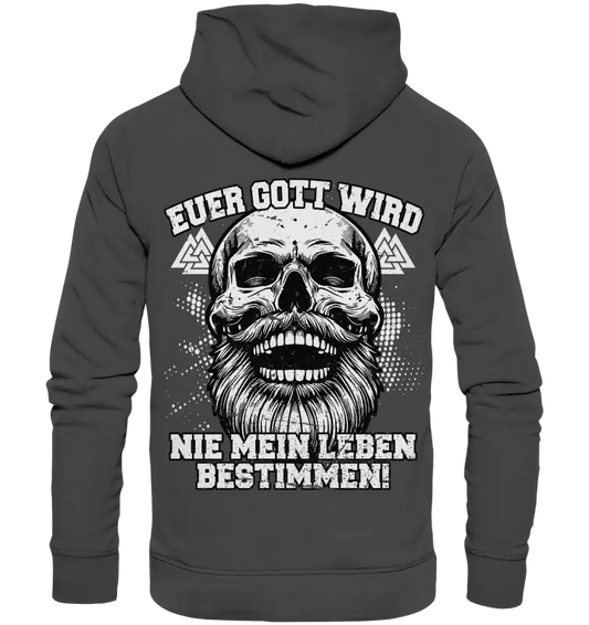 Euer Gott - Organic Basic Hoodie - Donnerwolf