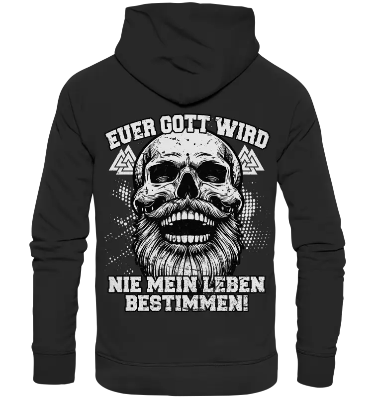 Euer Gott - Organic Basic Hoodie - Donnerwolf