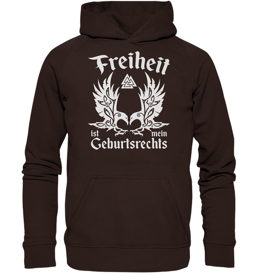Freiheit - Unisex Hoodie - Hot Chocolate / XS - Hoodies