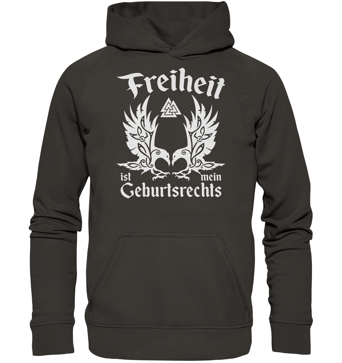 Freiheit - Unisex Hoodie - Storm Grey (Solid) / XS - Hoodies