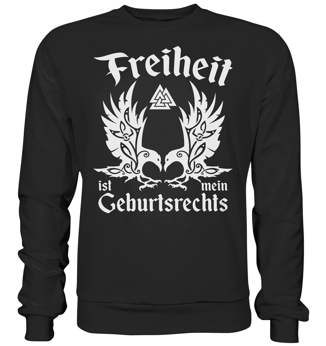 Freiheit - Basic Sweatshirt - Deep Black / XS - Sweatshirts