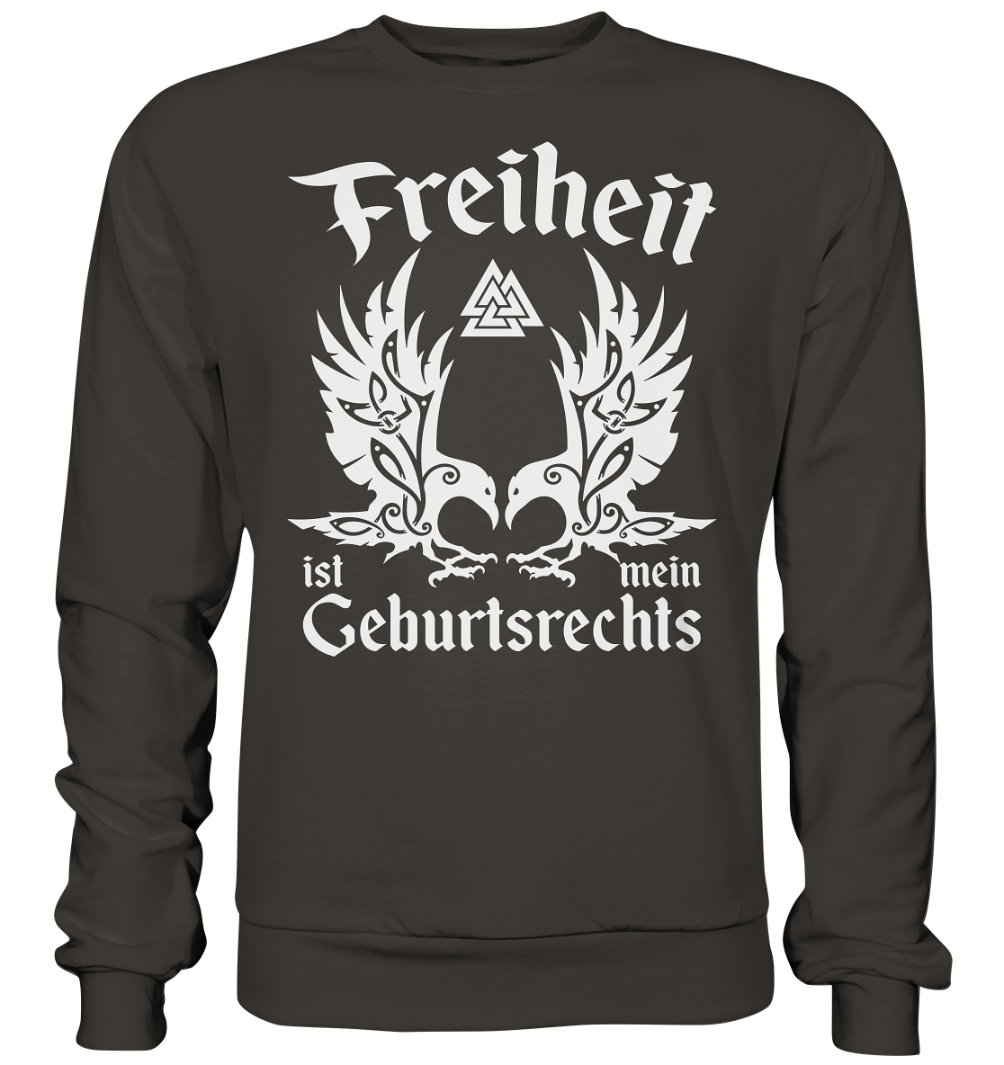 Freiheit - Basic Sweatshirt - Storm Grey (Solid) / XS - Sweatshirts