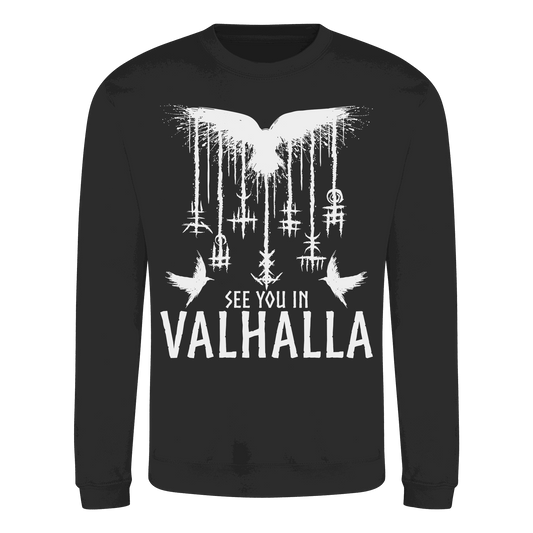 See you in Valhalla Raben - Basic Sweatshirt