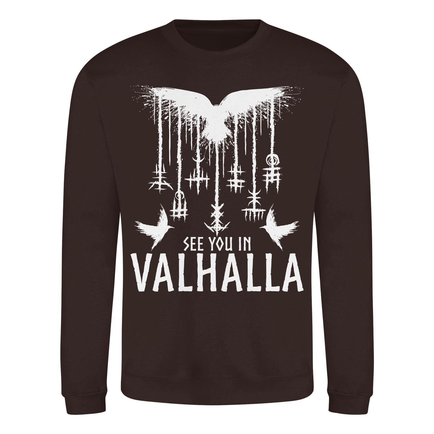 See you in Valhalla Raben - Basic Sweatshirt