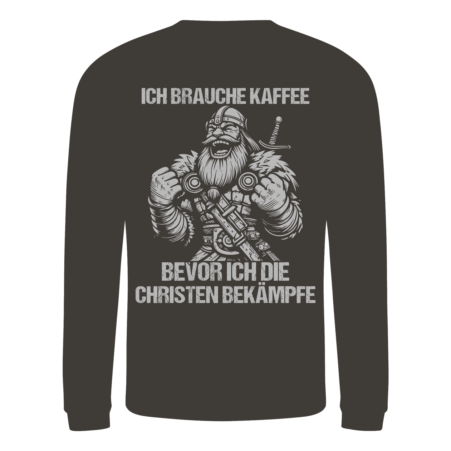 Ich brauche Kaffee - Basic Sweatshirt