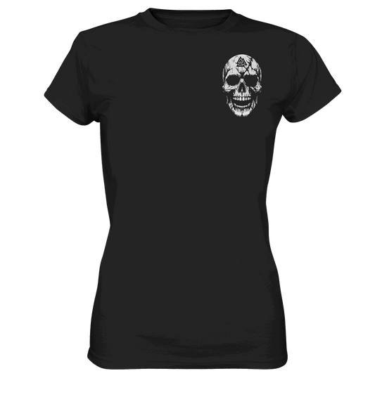 Viking Compass Skull - Ladies Premium Shirt