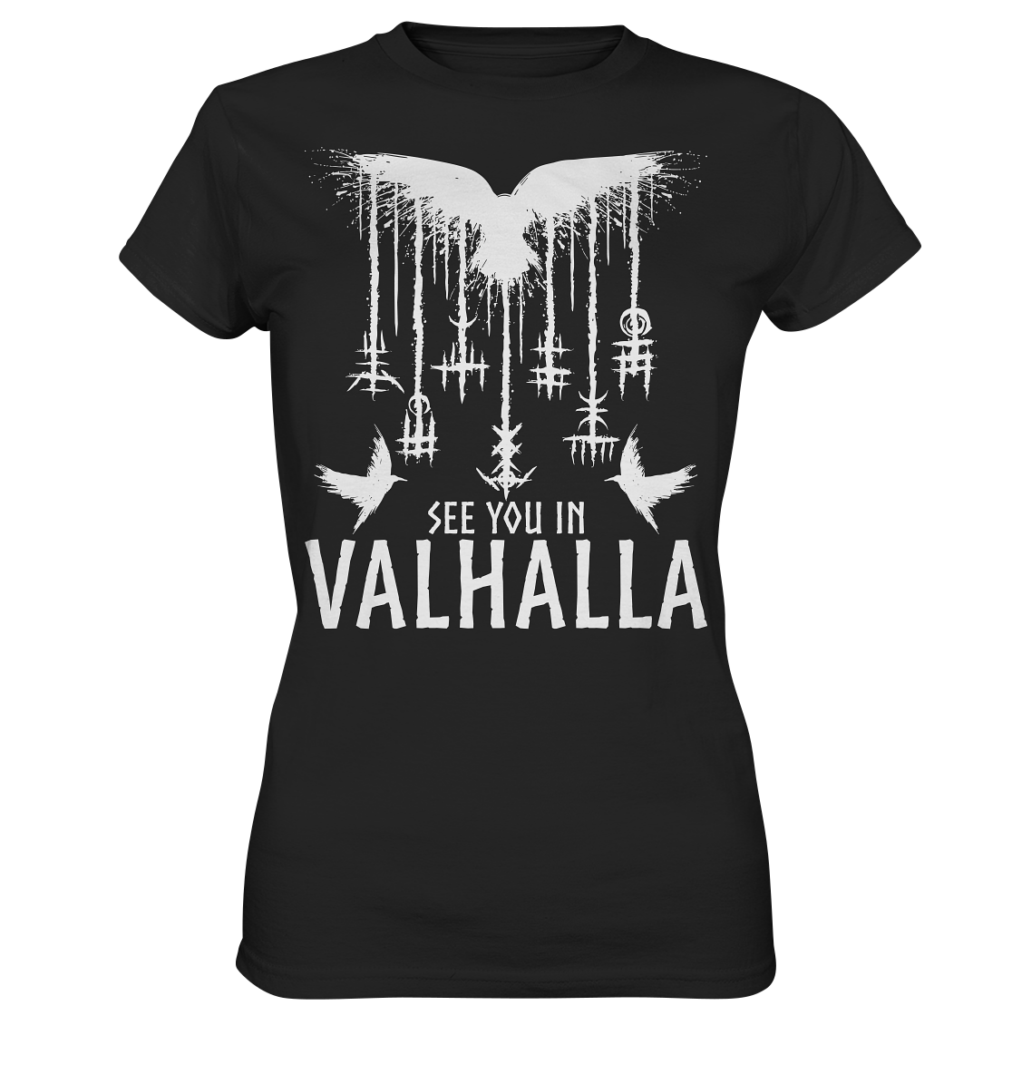 See you in Valhalla Raben - Ladies Premium Shirt
