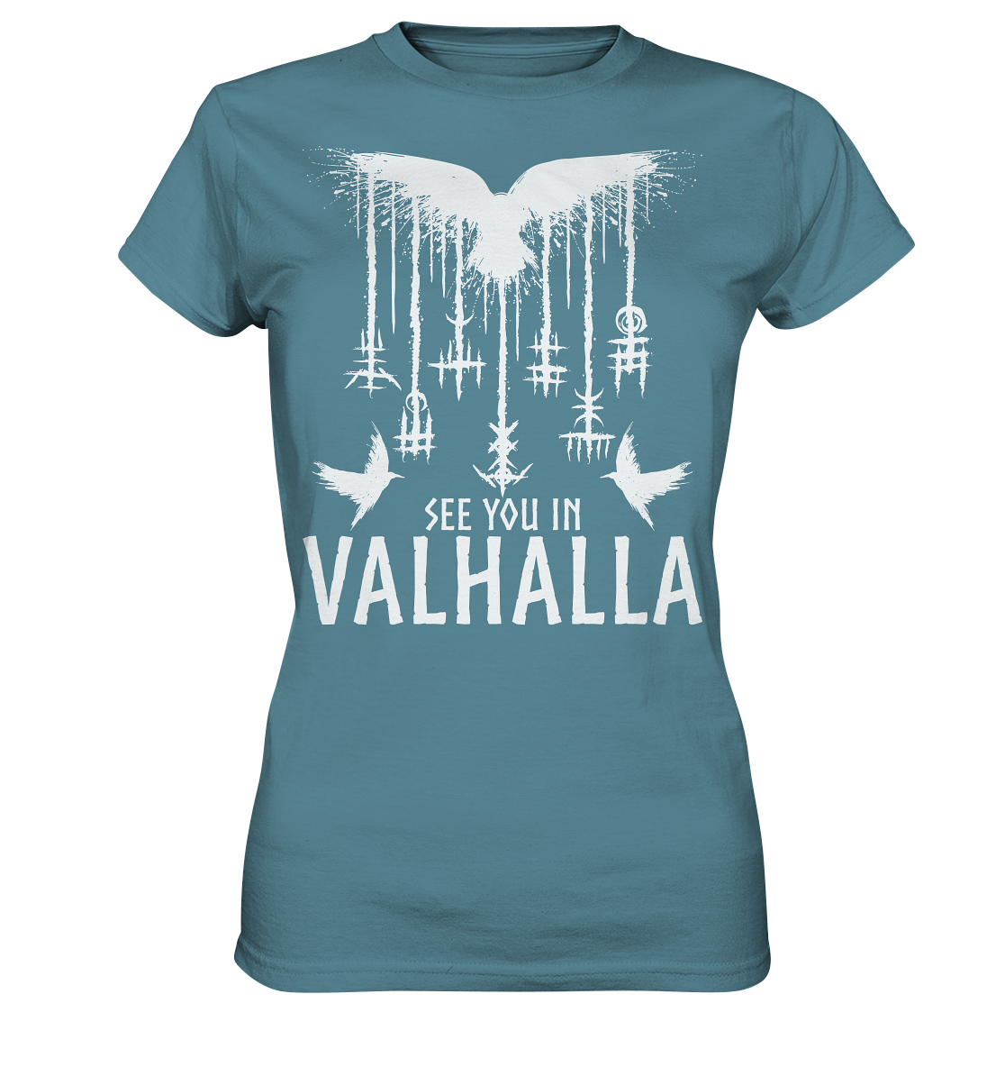 See you in Valhalla Raben - Ladies Premium Shirt