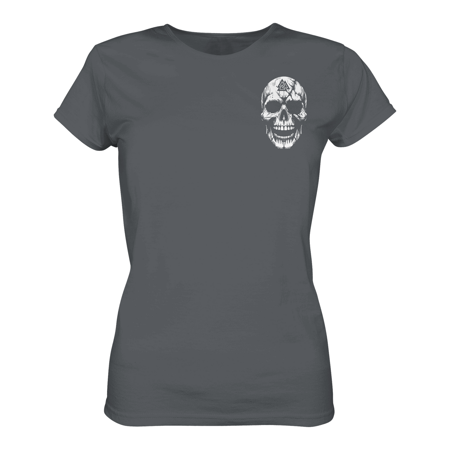 Viking Compass Skull - Ladies Premium Shirt
