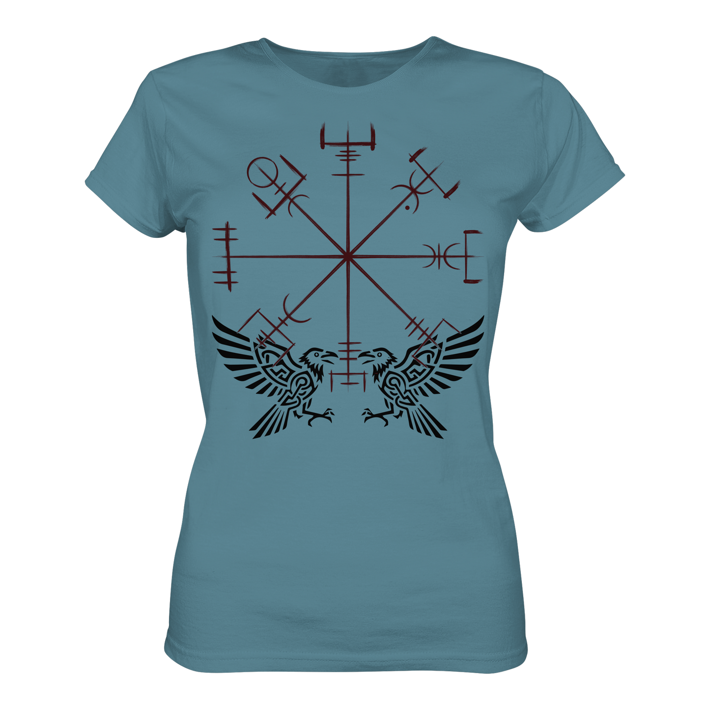 MYSTERIÖSES SYMBOL - Wikinger T-Shirt Damen Premium Runen
