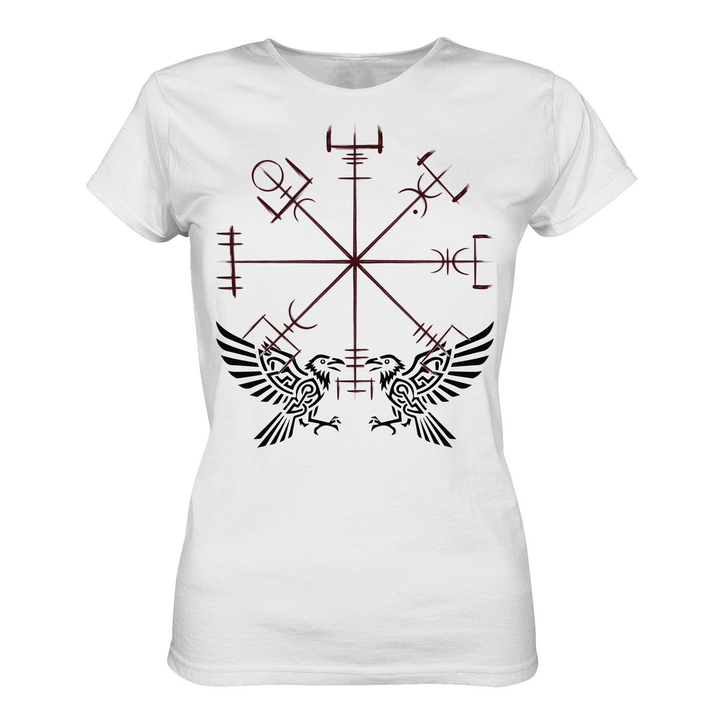 MYSTERIÖSES SYMBOL - Wikinger T-Shirt Damen Premium Runen