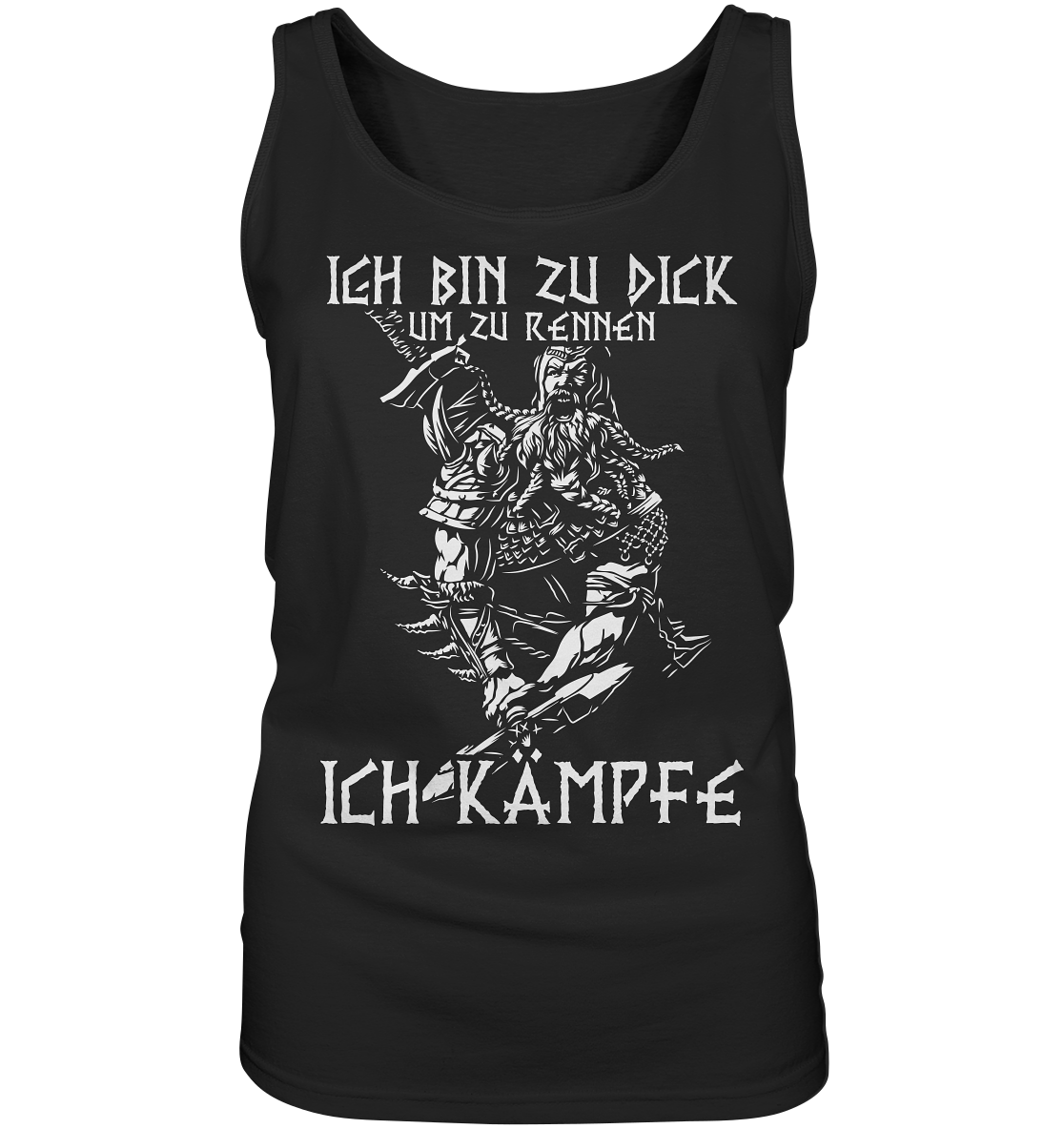 ICH KÄMPFE – Tank-Top für Kriegerinnen