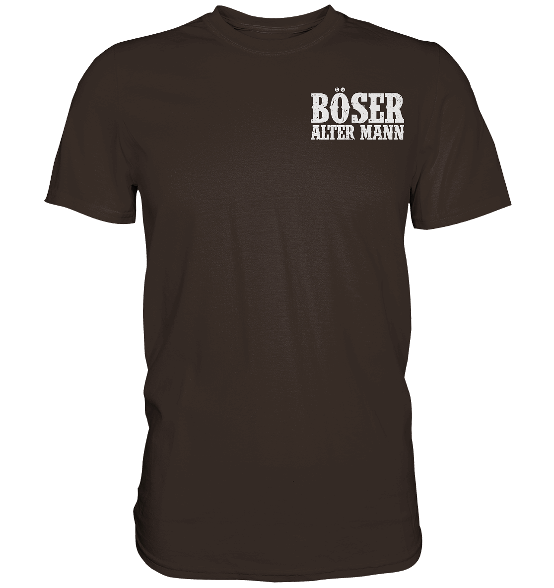 Böser alter Mann - Wikinger T-Shirt Männer Rentner Premium