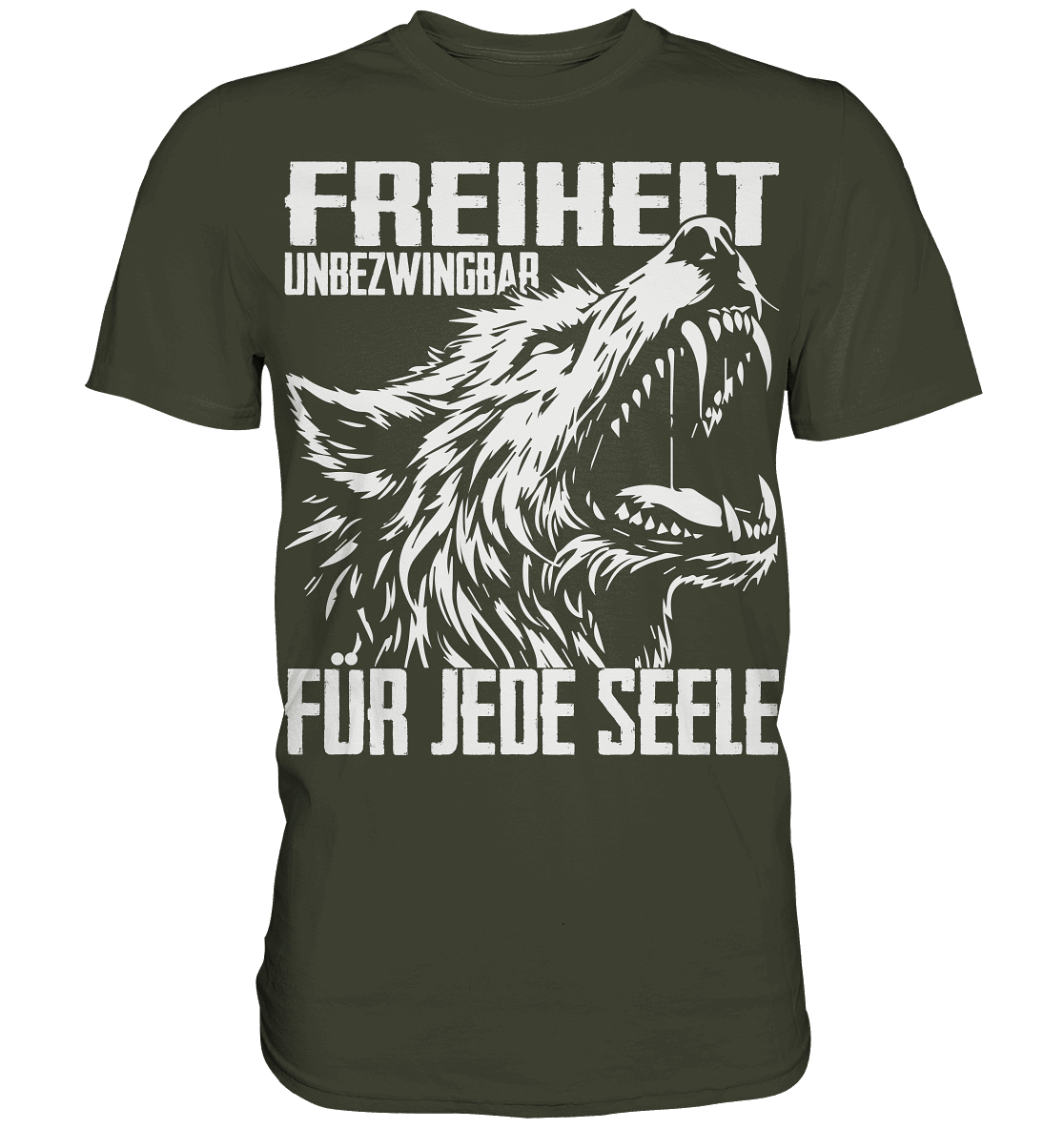 Freiheit für jede Seele - Freiheits-Statement Premium Shirt
