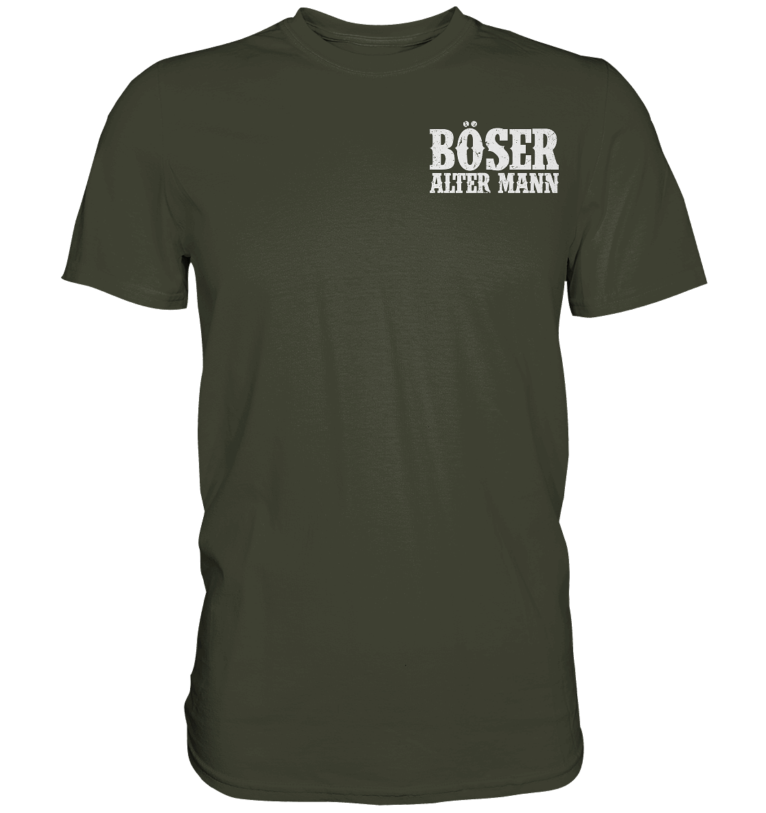 Böser alter Mann - Wikinger T-Shirt Männer Rentner Premium