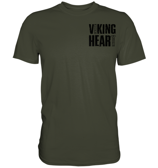 Viking Heart - Wikinger T-Shirt Männer Premium