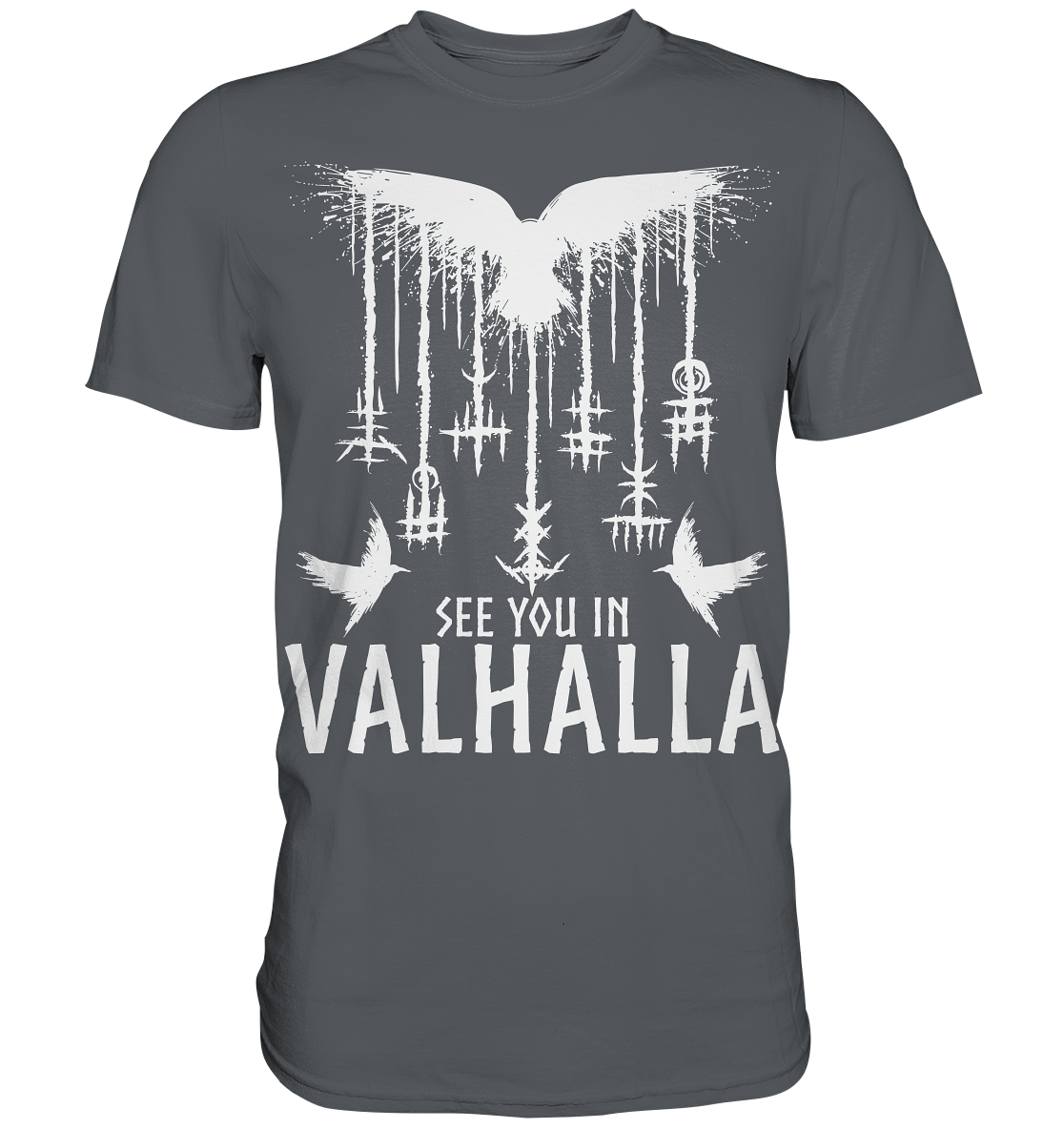 See you in Valhalla Raben - Premium Shirt